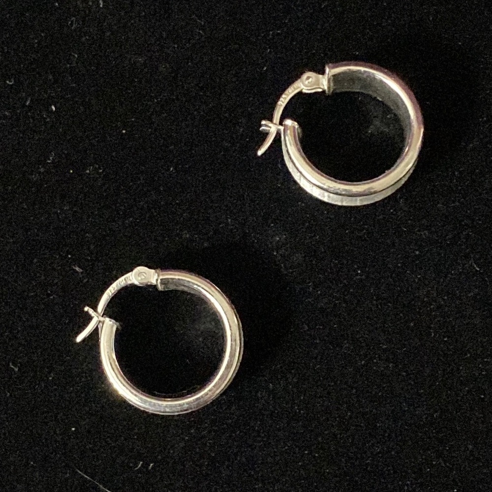 Sterling Silver Hoop Earrings